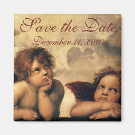 Sistine Madonna Angels door Raphael Wedding Magneet