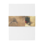 Sistine Madonna Angels door Raphael Wedding Uitnodigingen Wikkel (Achterkant Voorbeeld)