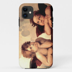 Sistine Madonna Cherubs Raffaelo Sanzio iPhone 11 Hoesje