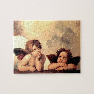 Sistine Madonna Cherubs Raffaelo Sanzio Legpuzzel