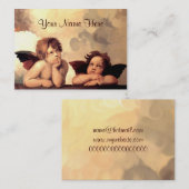 Sistine Madonna Cherubs Raffaelo Sanzio Visitekaartje (Voorkant / Achterkant)