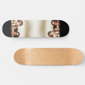Sistine Madonna Cherubs Thinking Persoonlijk Skateboard (Horizontaal)