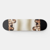 Sistine Madonna Cherubs Thinking Persoonlijk Skateboard (Horizontaal)