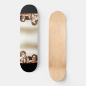 Sistine Madonna Cherubs Thinking Persoonlijk Skateboard (Voorkant)