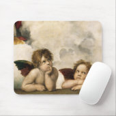 Sistine Madonna Detail, Raphael Muismat (Met muis)