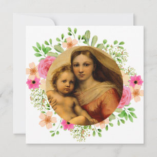 Sistine Madonna en Child Rafael Paintings Master