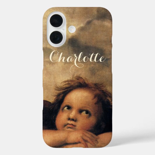 Sistine Madonna-Engelen door Raphael Sanzio Case-Mate iPhone Case (Achterkant)