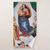 Sistine Madonna, Raphael Badhanddoek (Badhanddoek)