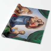 Sistine Madonna, Raphael Cadeaupapier (Uitgerold)