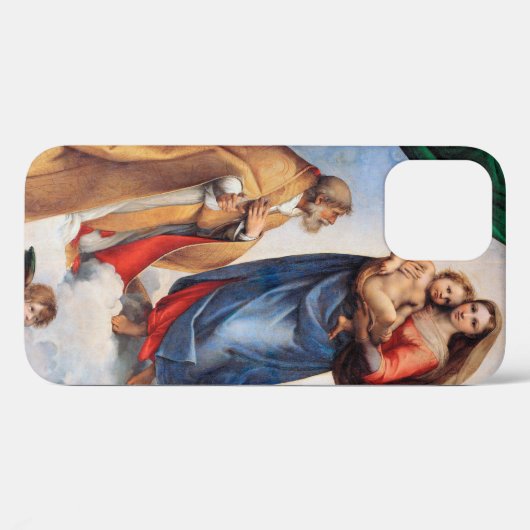 Sistine Madonna, Raphael Case-Mate iPhone Case (Achterkant (horizontaal))