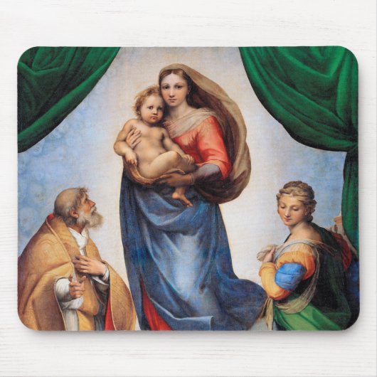Sistine Madonna, Raphael Muismat (Voorkant)