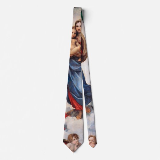 Sistine Madonna, Raphael Stropdas (Voorkant)