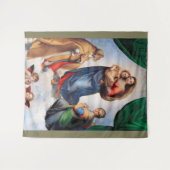 Sistine Madonna, Raphael Wandkleed (Voorkant (horizontaal))