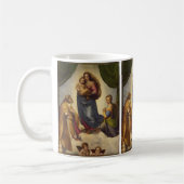 Sistine Madonna van Rapahel Koffiemok (Links)