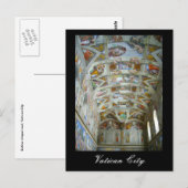 sistine vaticaan briefkaart (Voorkant / Achterkant)