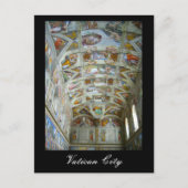 sistine vaticaan briefkaart (Voorkant)