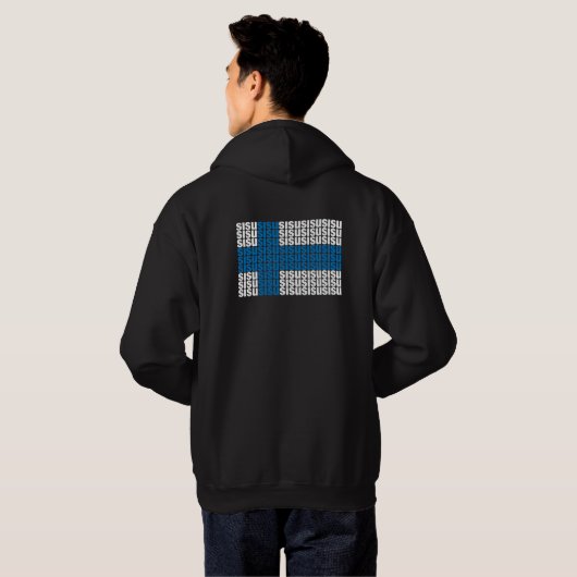 Sisu Back Hooded Sweatshirt (Achterkant volledig)