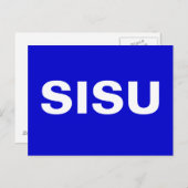 SISU Briefkaarten Natuur Geest Finse volk (Voorkant / Achterkant)