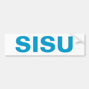 Sisu Bumpersticker Bovenste schiereiland MI Finlan