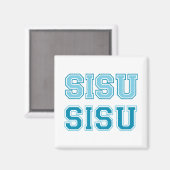 SISU Finland Magnet (Voorkant / Achterkant)