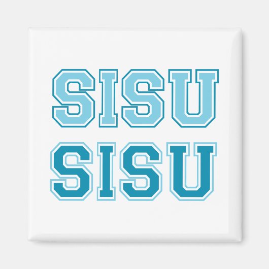 SISU Finland Magnet (Voorkant)
