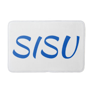 SISU Fins Sauna Bath Mat (Alternate Font)