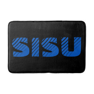 SISU Fins Sauna Bath Mat (zwart)
