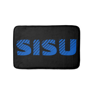 SISU Fins Sauna Bath Mat (zwart); Klein)
