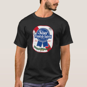 Sisu Fins Suomi  Classic Retro B T-shirt