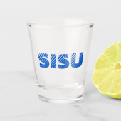 SISU Finse schitterende bril (set van 2) Shot Glas (Voorkant)