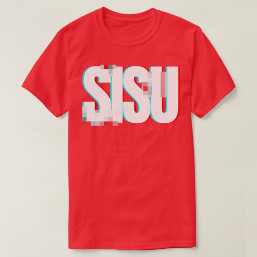 SISU Glitch T-shirt (Design voorkant)