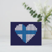 Sisu-hart-postkaart Briefkaart (Staand voorkant)