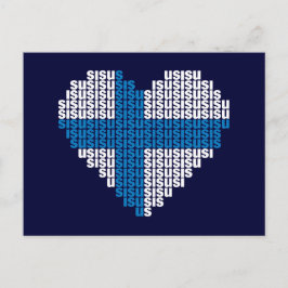Sisu-hart-postkaart Briefkaart