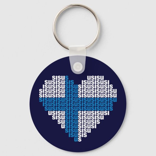 Sisu-hart sleutelhanger (Voorkant)