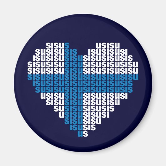 Sisu Hartmagneet Magneet (Voorkant)
