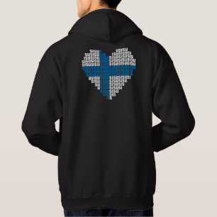 Sisu Heart Back Hooded Sweatshirt