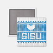 Sisu Heart Brei Magneet 2 (Voorkant / Achterkant)