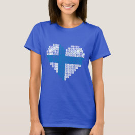 Sisu Heart Dames Petite T-Shirt