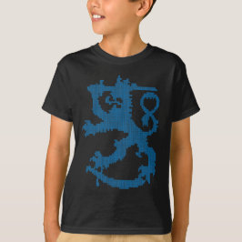 Sisu Lion Kids' Zwarte T-shirt