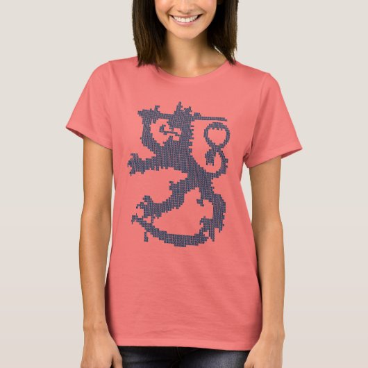 Sisu Lion Women's Ringer T-shirt (Voorkant)