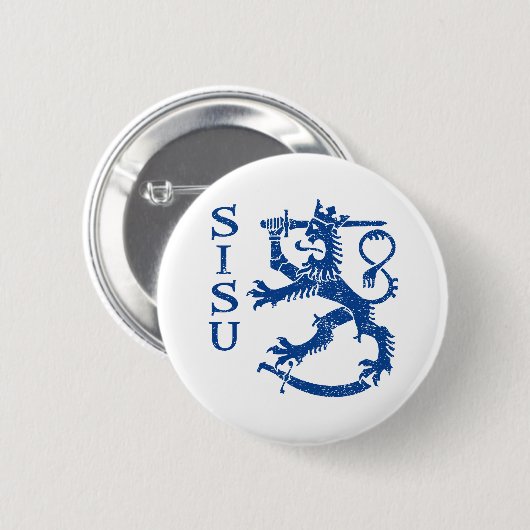 SISU RONDE BUTTON 5,7 CM (Voorkant /achterkant)