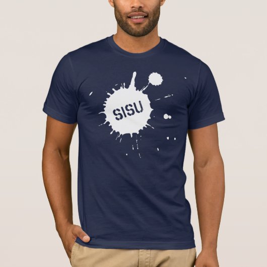 Sisu Spat Dark T-shirt (Voorkant)