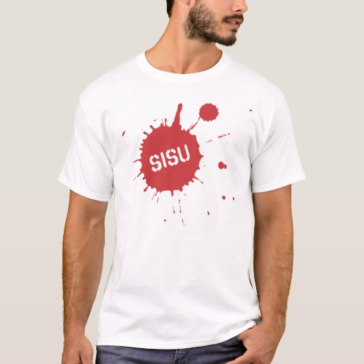 Sisu Splatter 1 T-shirt (Voorkant)