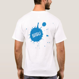 Sisu Splatter 2 T-shirt met achterprint