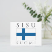 Sisu Suomi Briefkaart (Staand voorkant)