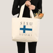 Sisu Suomi Grote Tote Bag (Voorkant (product))