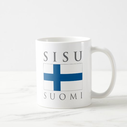 Sisu Suomi Koffiemok (Rechts)