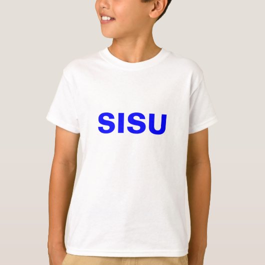 SISU-Topjes ~ Natuur en geest van het Finse volk T-shirt (Voorkant)
