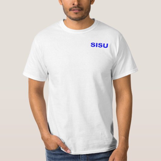 SISU-Topjes ~ Natuur en geest van het Finse volk T-shirt (Voorkant)