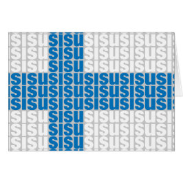 Sisu Vlag Vouwkaart